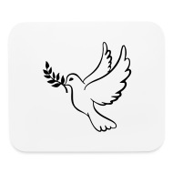Vivegate Dove of Peace Olive Branch Metal Wall Art – Olive Branches Peace  Black Outline White Dove Metal Wall Decor (Large - 15